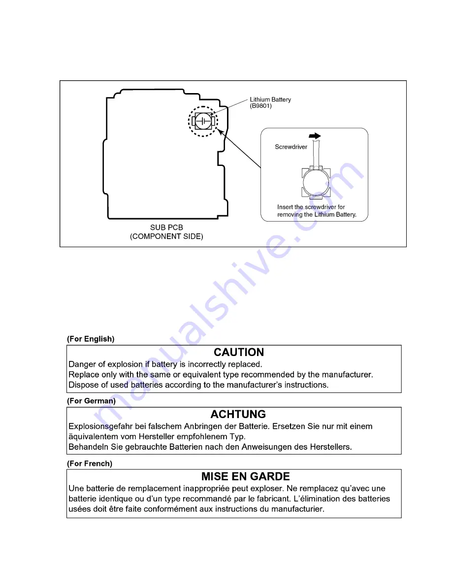 Panasonic Lumix DMC-FX30EB Service Manual Download Page 7