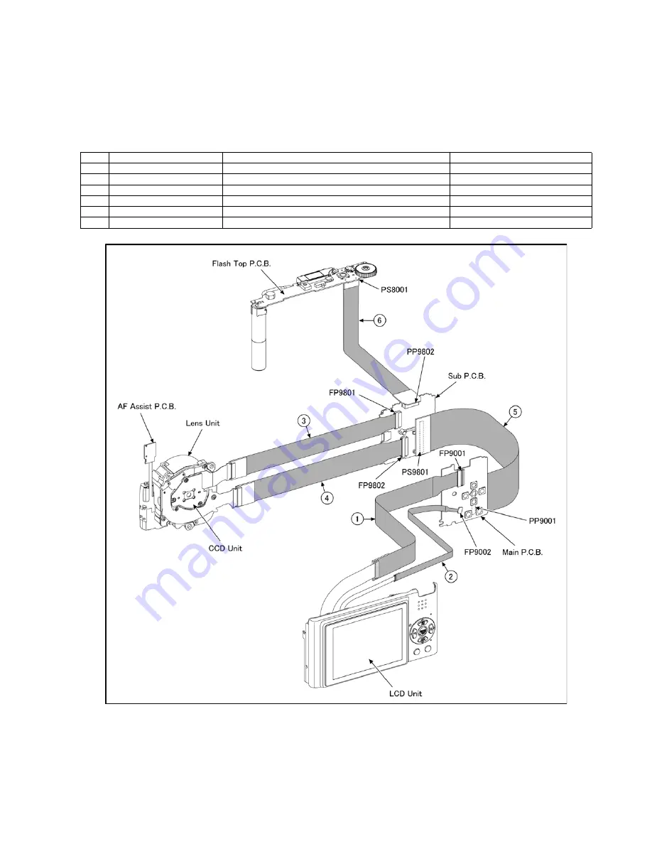 Panasonic Lumix DMC-FX30EB Service Manual Download Page 19