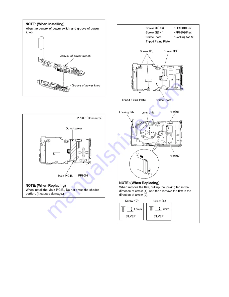 Panasonic Lumix DMC-FX30EB Service Manual Download Page 24