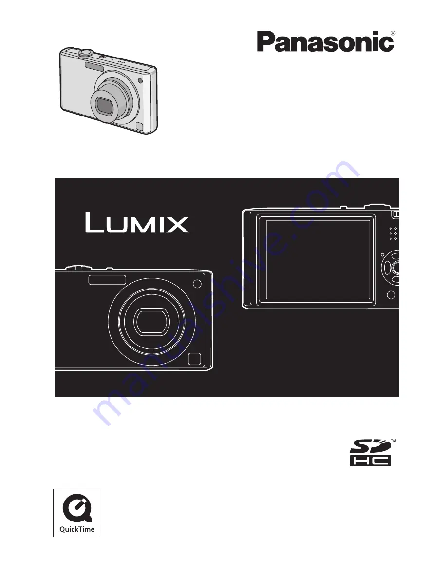 Panasonic LUMIX DMC-FX37 Operating Instructions Manual Download Page 1