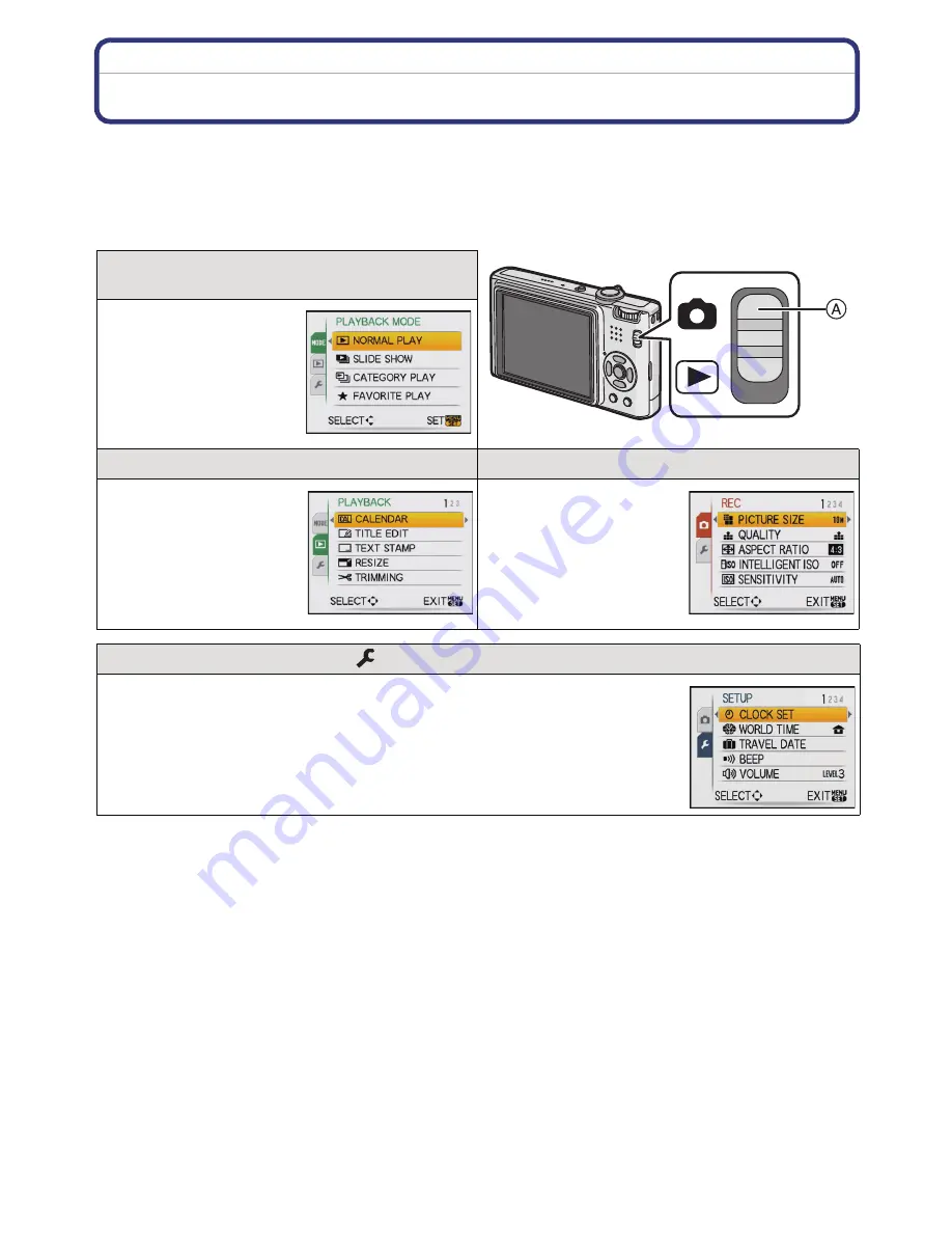 Panasonic LUMIX DMC-FX37 Operating Instructions Manual Download Page 23