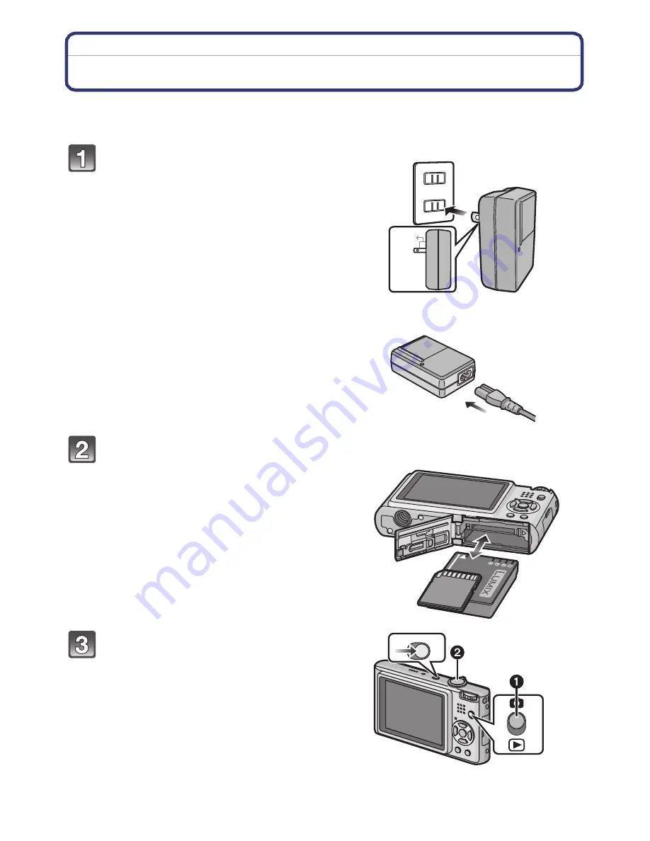 Panasonic LUMIX DMC-FX40 Operating Instructions Manual Download Page 4