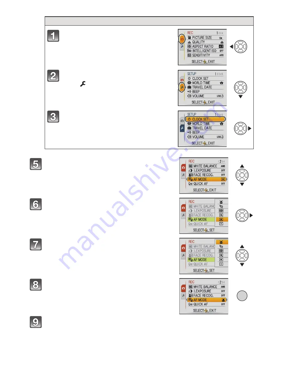 Panasonic LUMIX DMC-FX40 Operating Instructions Manual Download Page 22