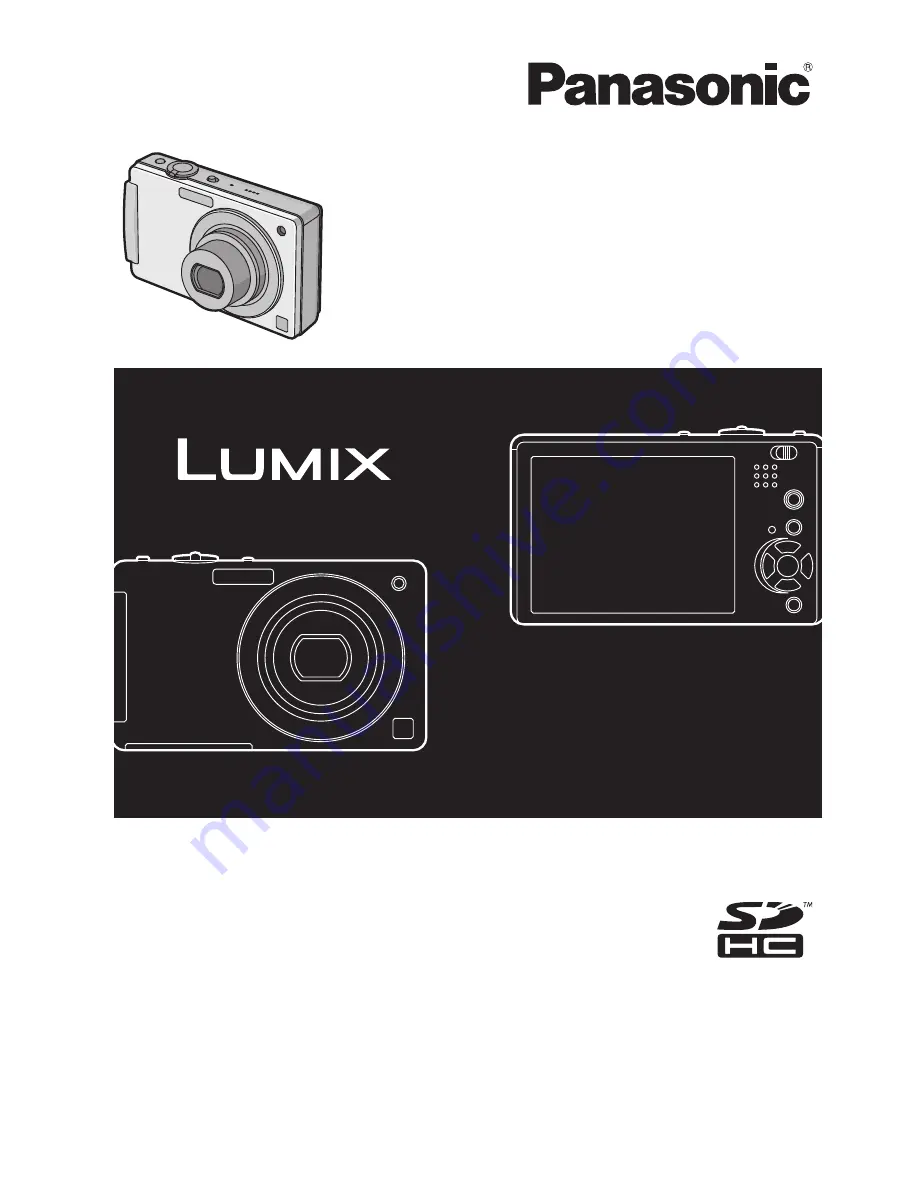 Panasonic Lumix DMC-FX550 Operating Instructions Manual Download Page 1