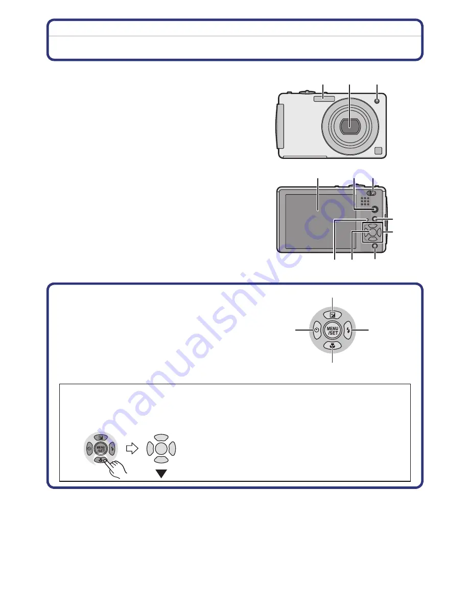 Panasonic Lumix DMC-FX550 Operating Instructions Manual Download Page 7