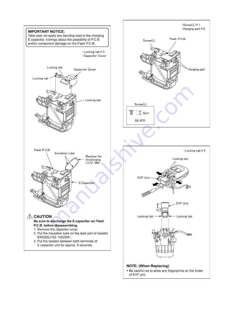 Panasonic Lumix DMC-FZ150EB Service Manual Download Page 30