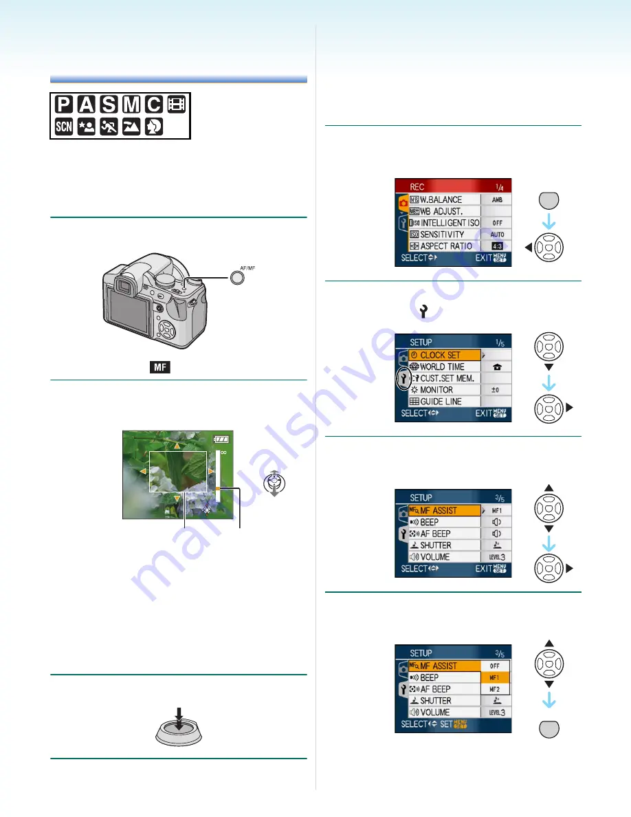 Panasonic LUMIX DMC-FZ18 Operating Instructions Manual Download Page 67