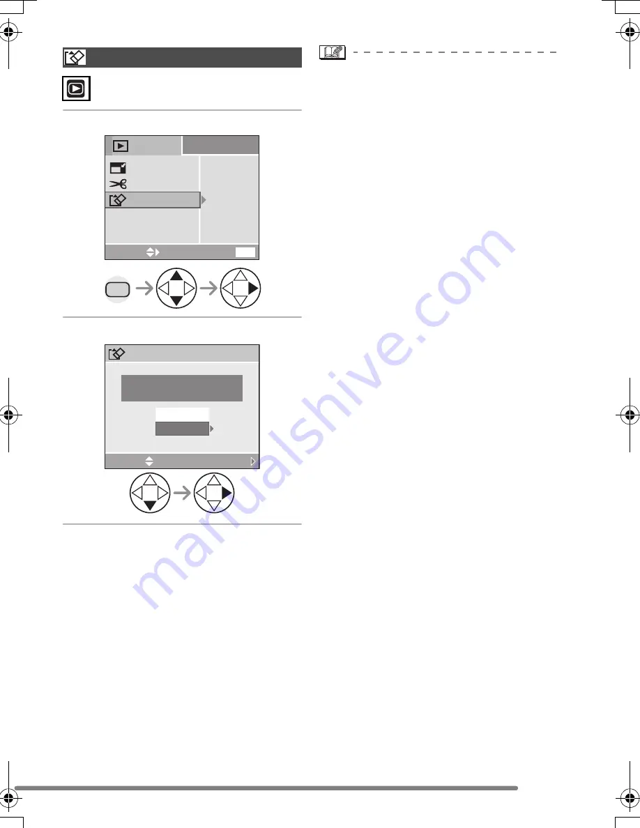 Panasonic LUMIX DMC-FZ3GC Operating Instructions Manual Download Page 89