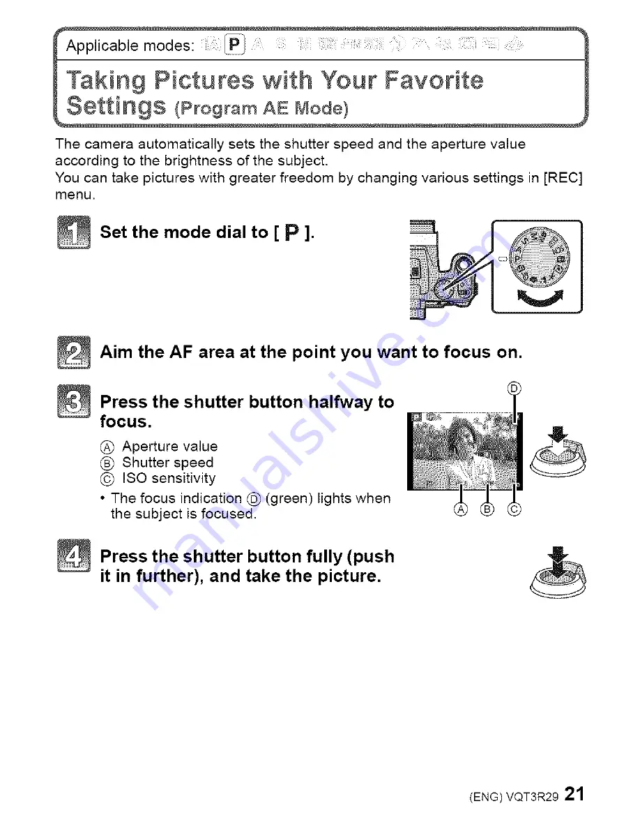 Panasonic Lumix DMC-FZ47 Basic Owner'S Manual Download Page 59