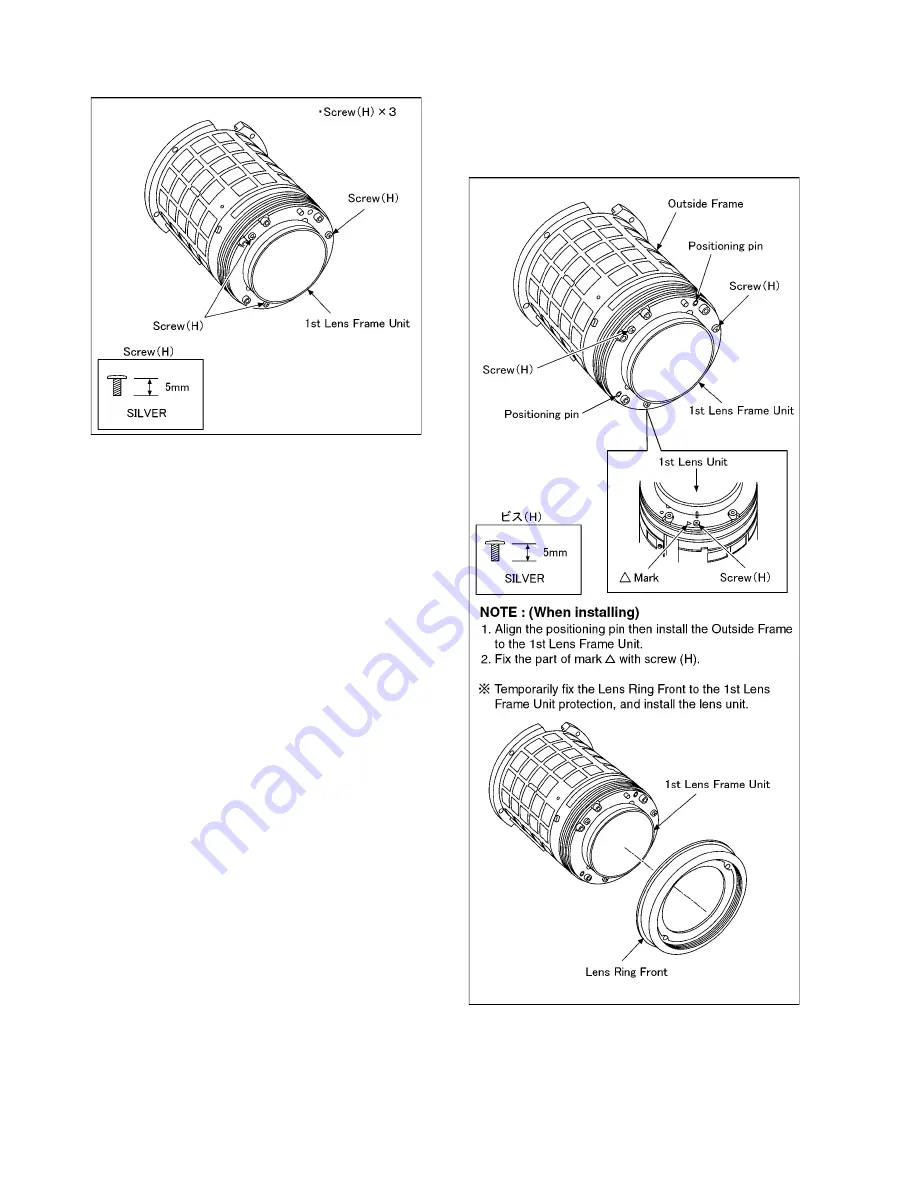 Panasonic Lumix DMC-FZ50EB Service Manual Download Page 36