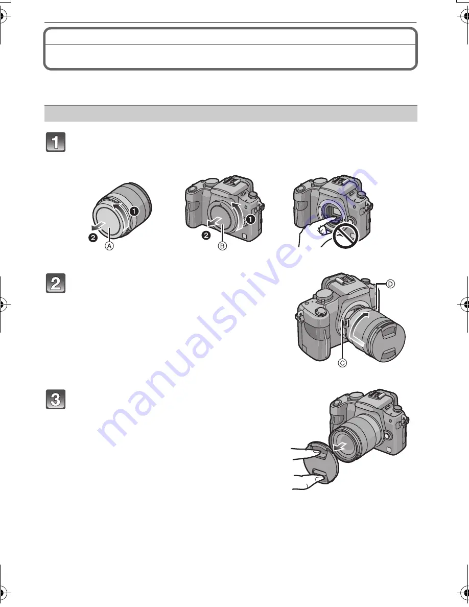 Panasonic Lumix DMC-G10K Operating Instructions Manual Download Page 18