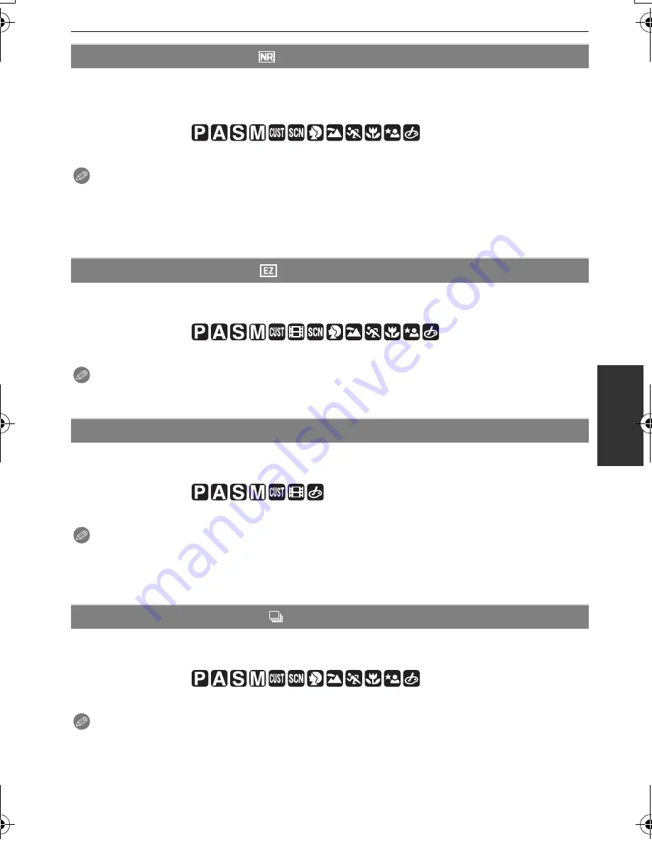 Panasonic Lumix DMC-G10K Operating Instructions Manual Download Page 121