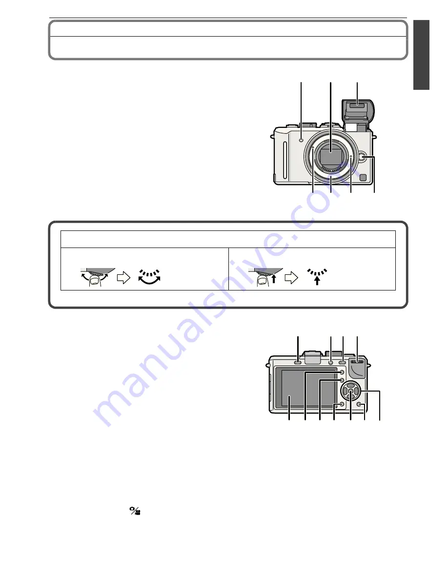 Panasonic Lumix DMC-GF1 C Operating Instructions Manual Download Page 11