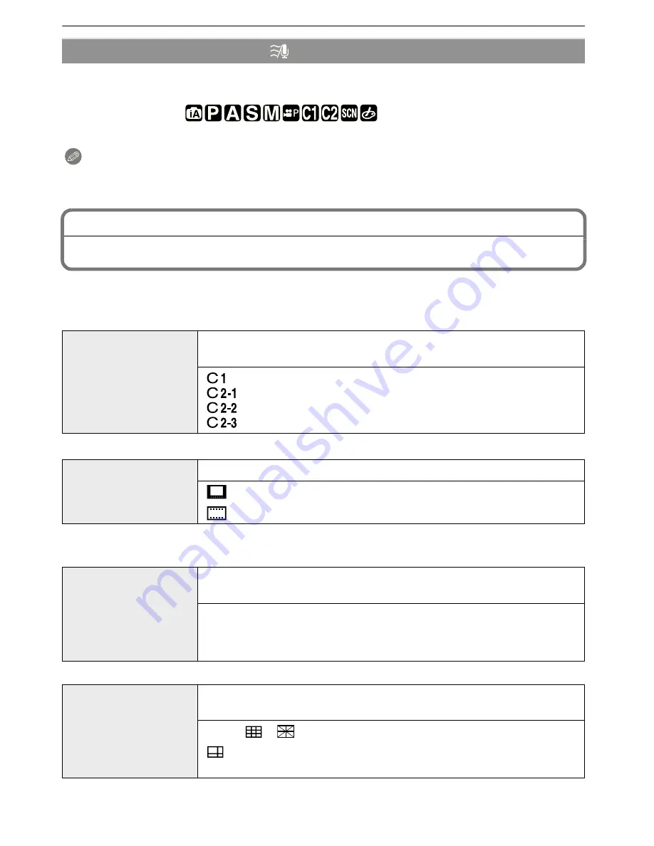 Panasonic Lumix DMC-GF1 C Operating Instructions Manual Download Page 124