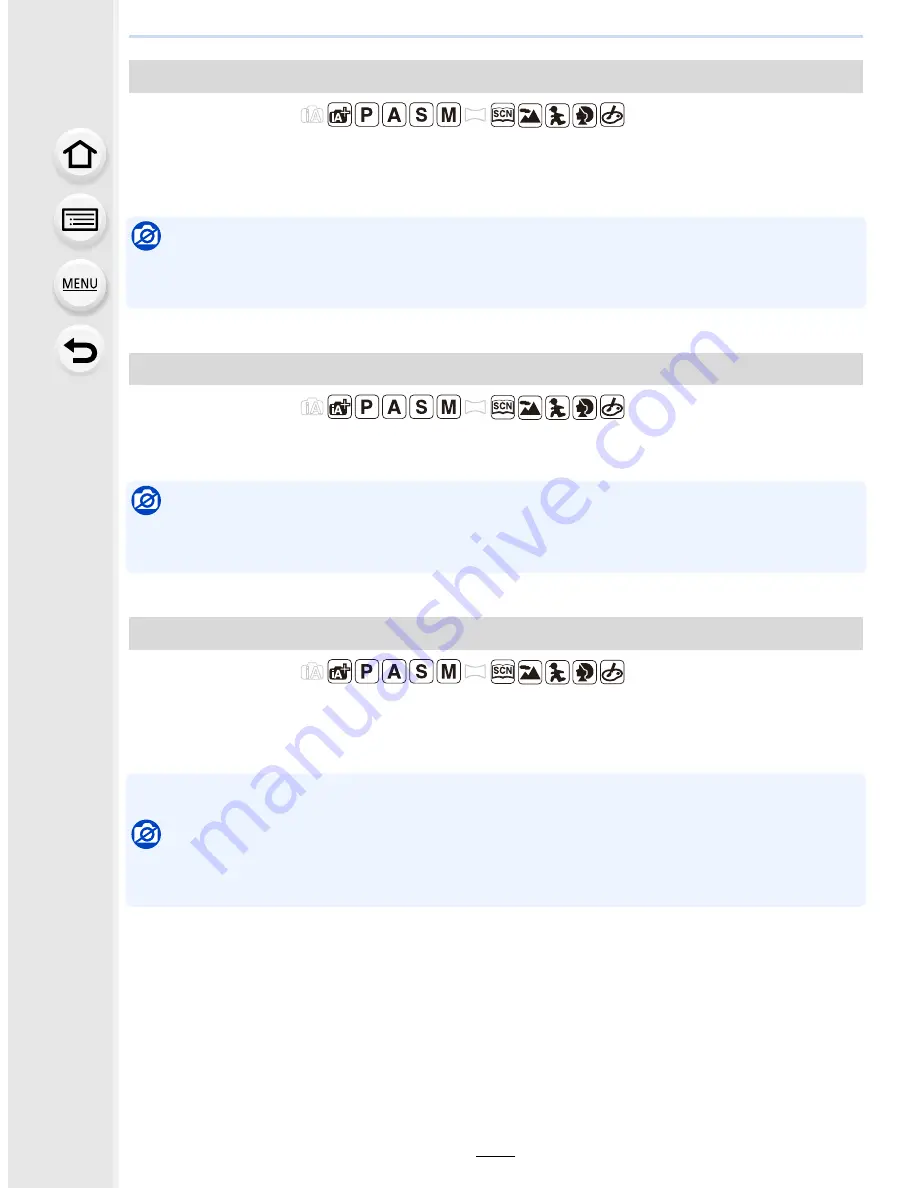 Panasonic Lumix DMC-GF7 Operating Instructions For Advanced Features Download Page 216