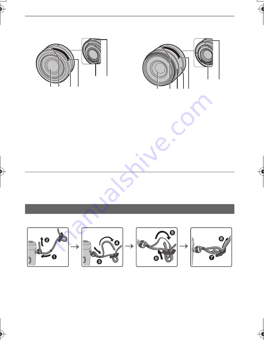 Panasonic LUMIX DMC-GF8K Basic Operating Instructions Manual Download Page 12