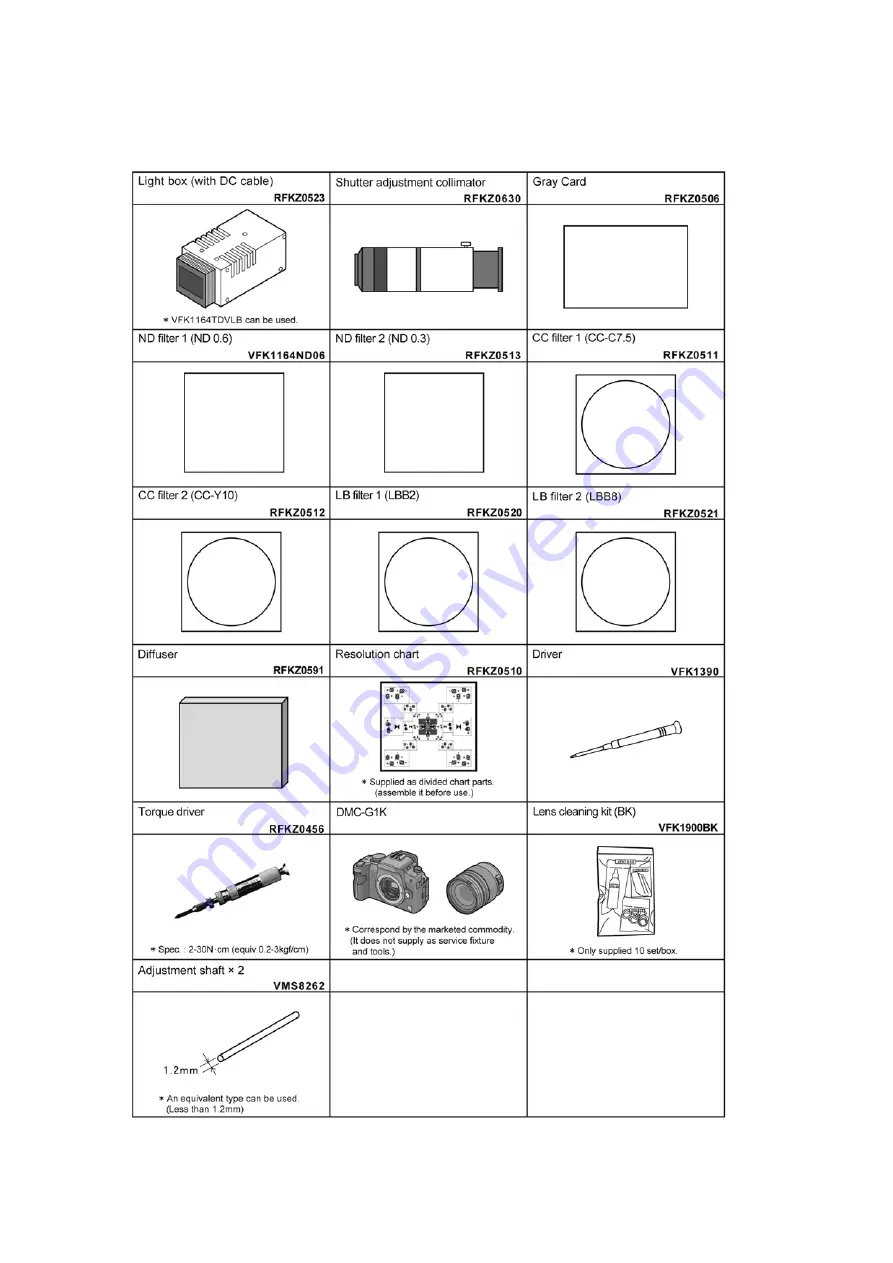 Panasonic Lumix DMC-GM5KEB Service Manual Download Page 36