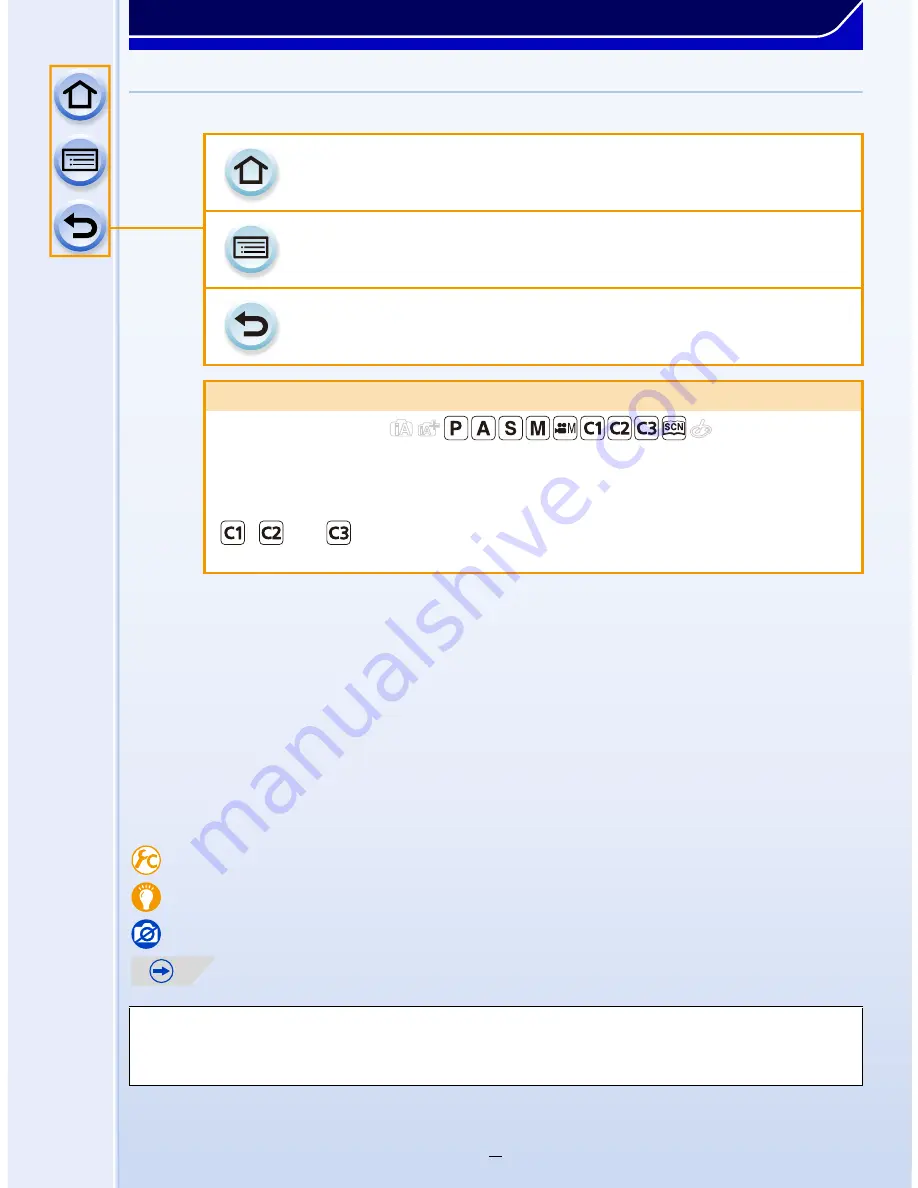 Panasonic Lumix DMC-GX7 Operating Instructions For Advanced Features Download Page 3