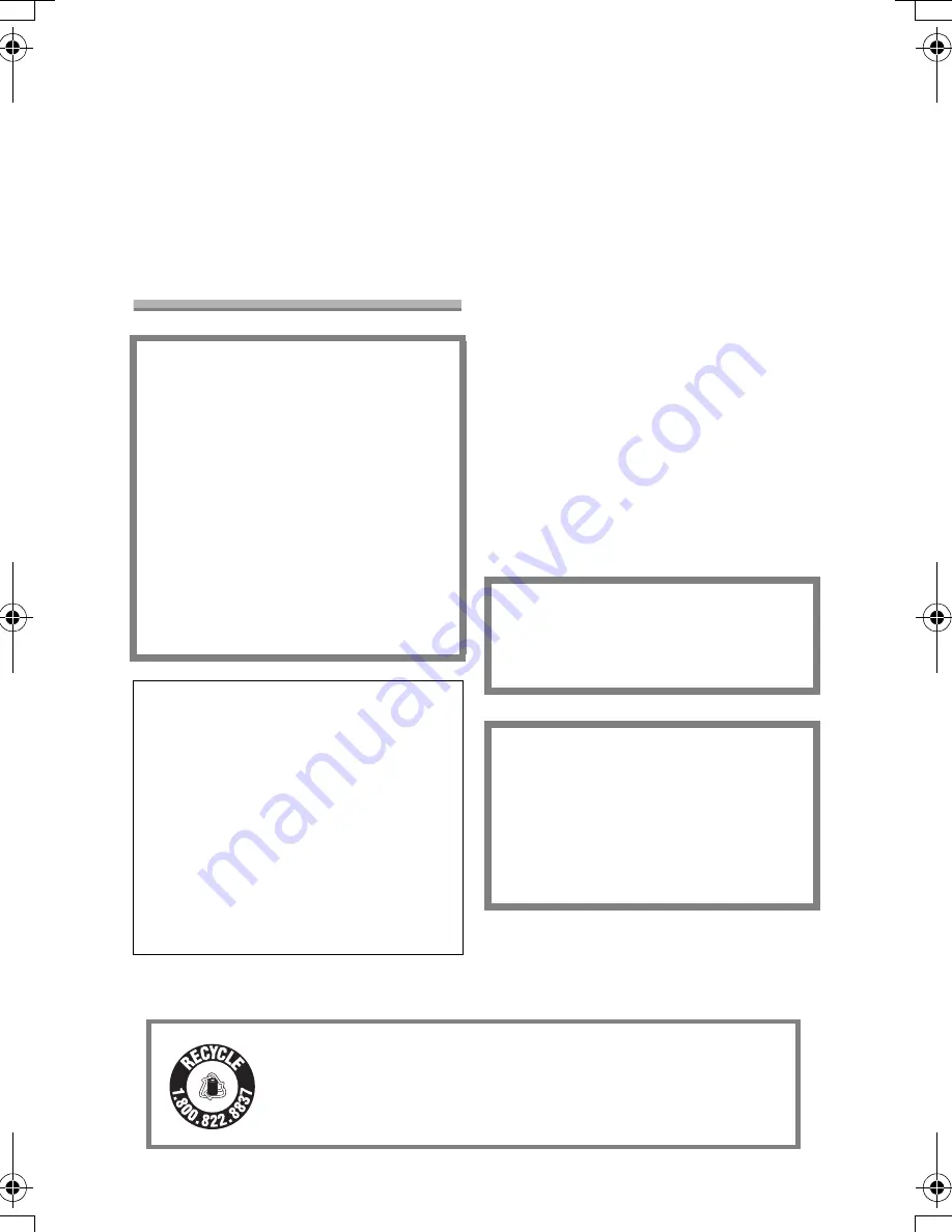 Panasonic Lumix DMC-LC1 Operating Instructions Manual Download Page 2