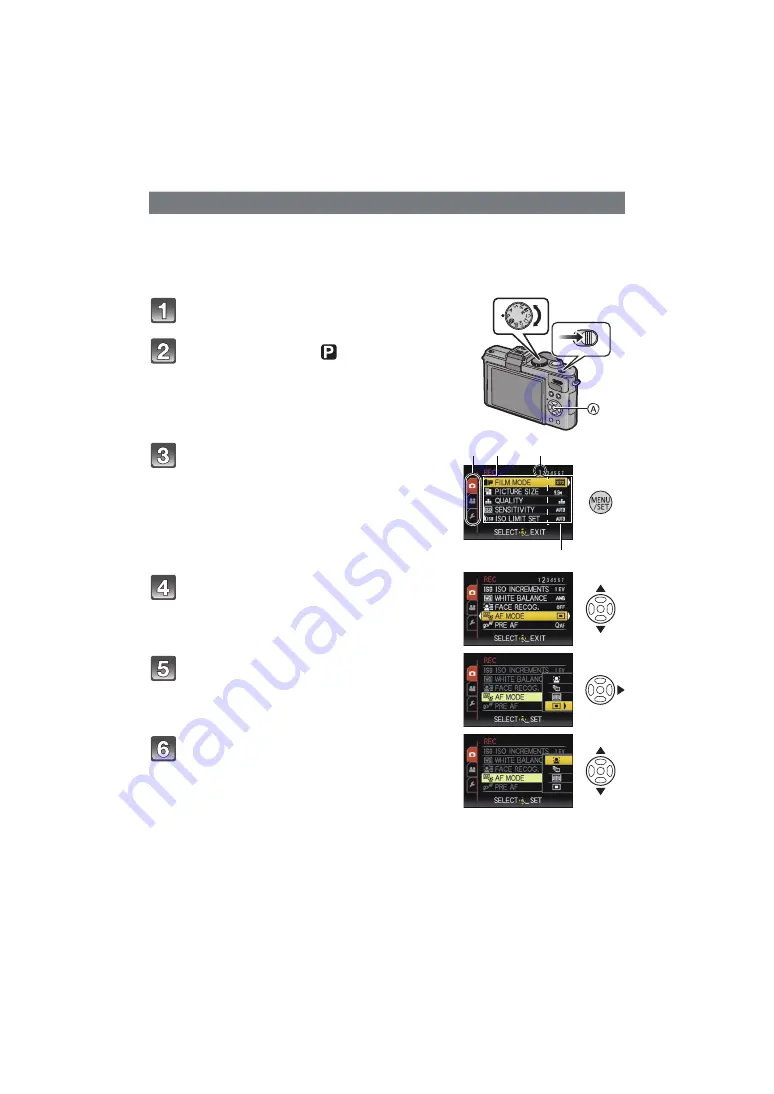 Panasonic Lumix DMC-LX5 Basic Operating Instructions Manual Download Page 72