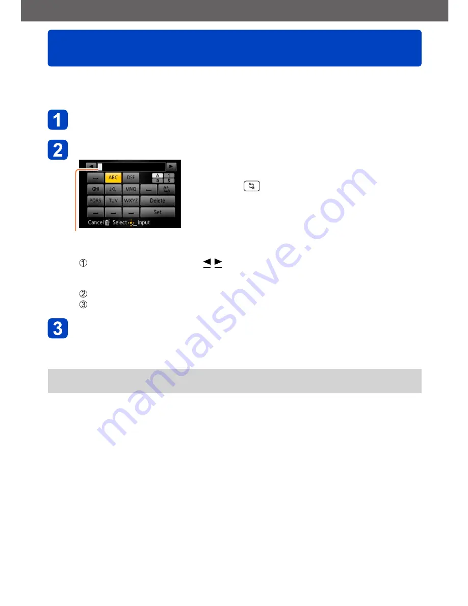 Panasonic Lumix DMC-LX7 Operating Instructions Manual Download Page 44