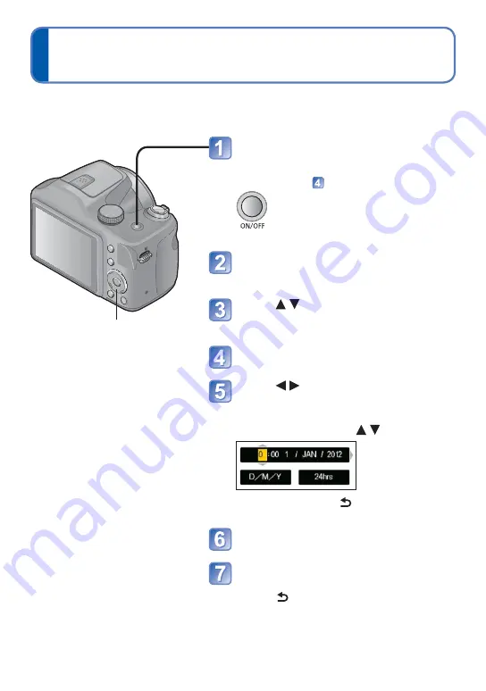 Panasonic Lumix DMC-LZ20 Operating Instructions Manual Download Page 23