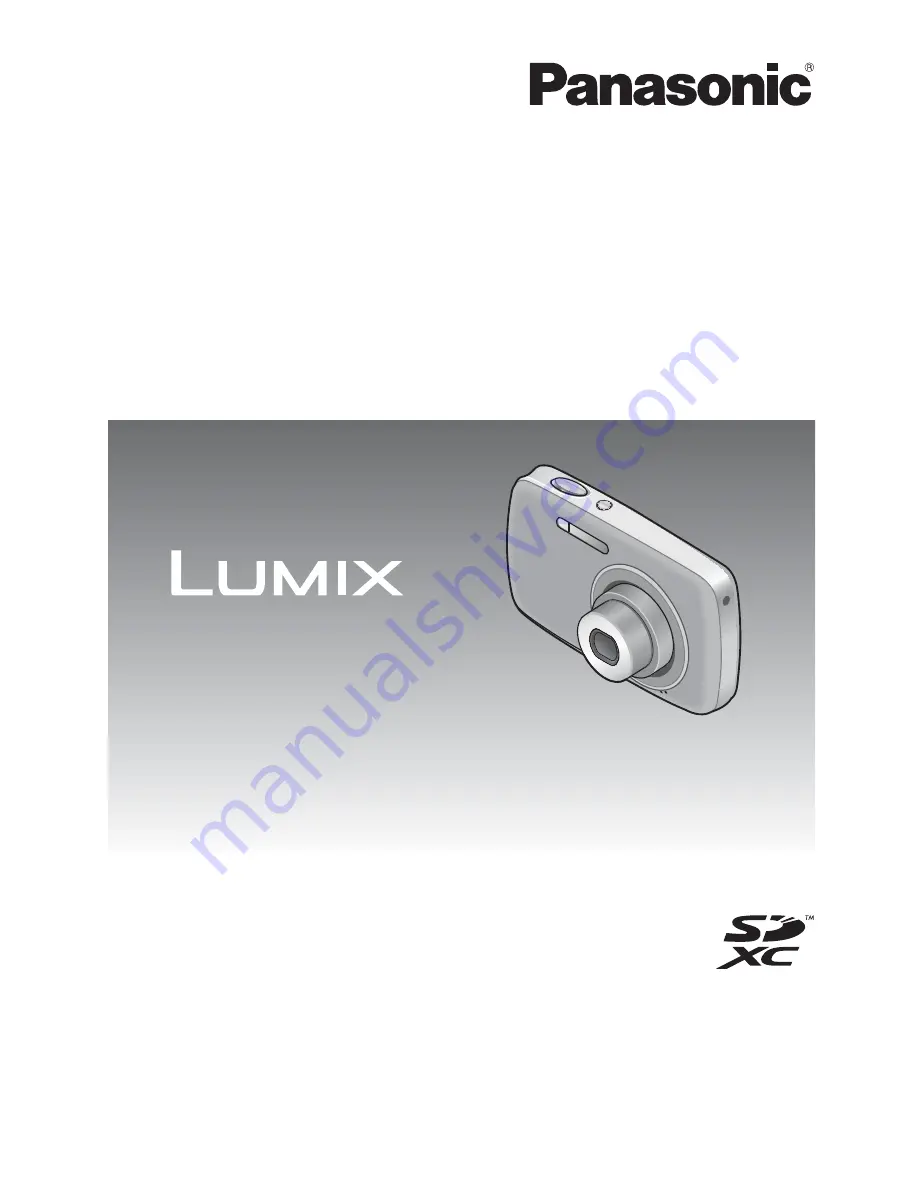 Panasonic Lumix DMC-S1 Скачать руководство пользователя страница 1