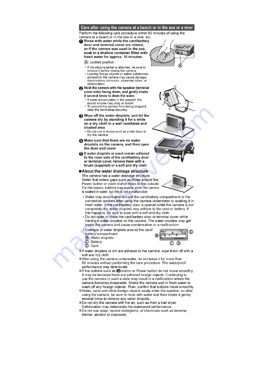 Panasonic Lumix DMC-TS10GH Service Manual Download Page 21