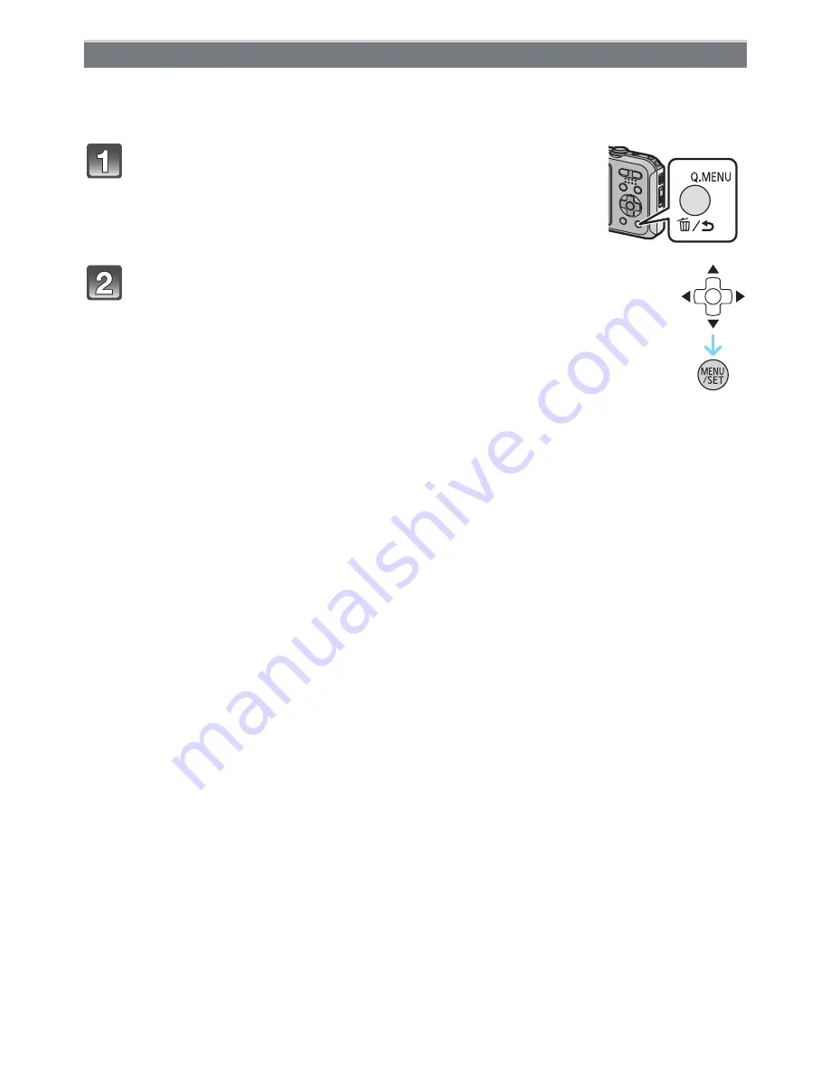 Panasonic Lumix DMC-TS20 Operating Instructions Manual Download Page 44