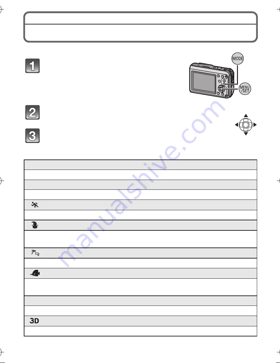 Panasonic Lumix DMC-TS3 Basic Owner'S Manual Download Page 24