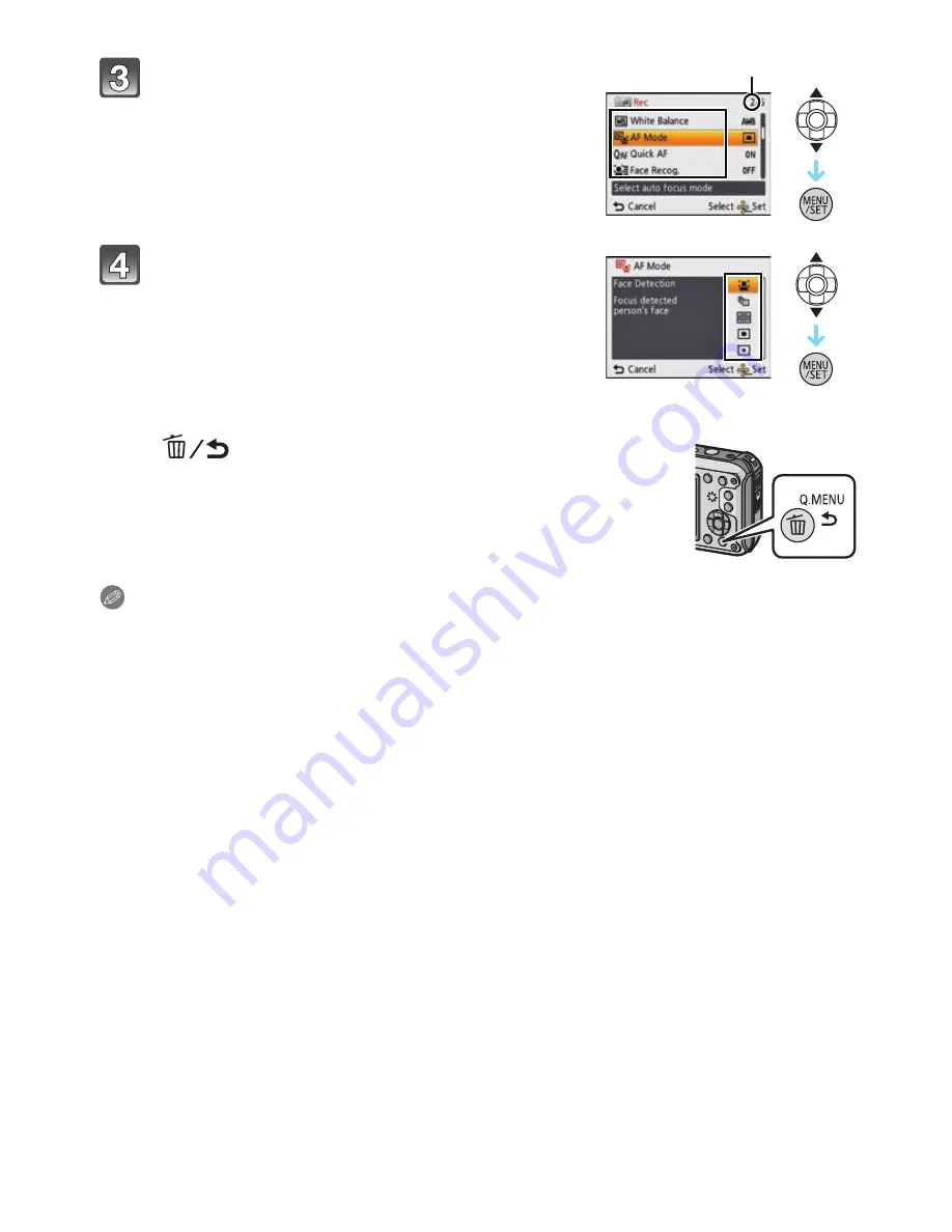 Panasonic Lumix DMC-TS4 Owner'S Manual Download Page 47