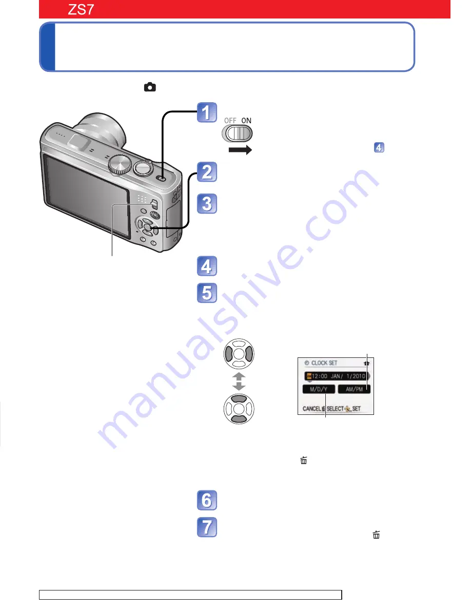 Panasonic Lumix DMC-TZ10 Скачать руководство пользователя страница 17