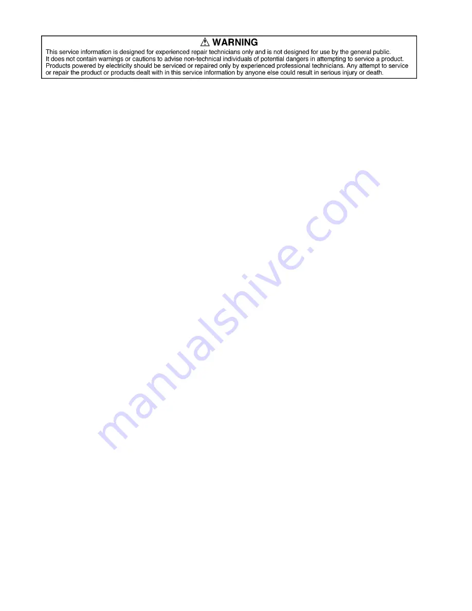 Panasonic Lumix DMC-TZ15GC Service Manual Download Page 2