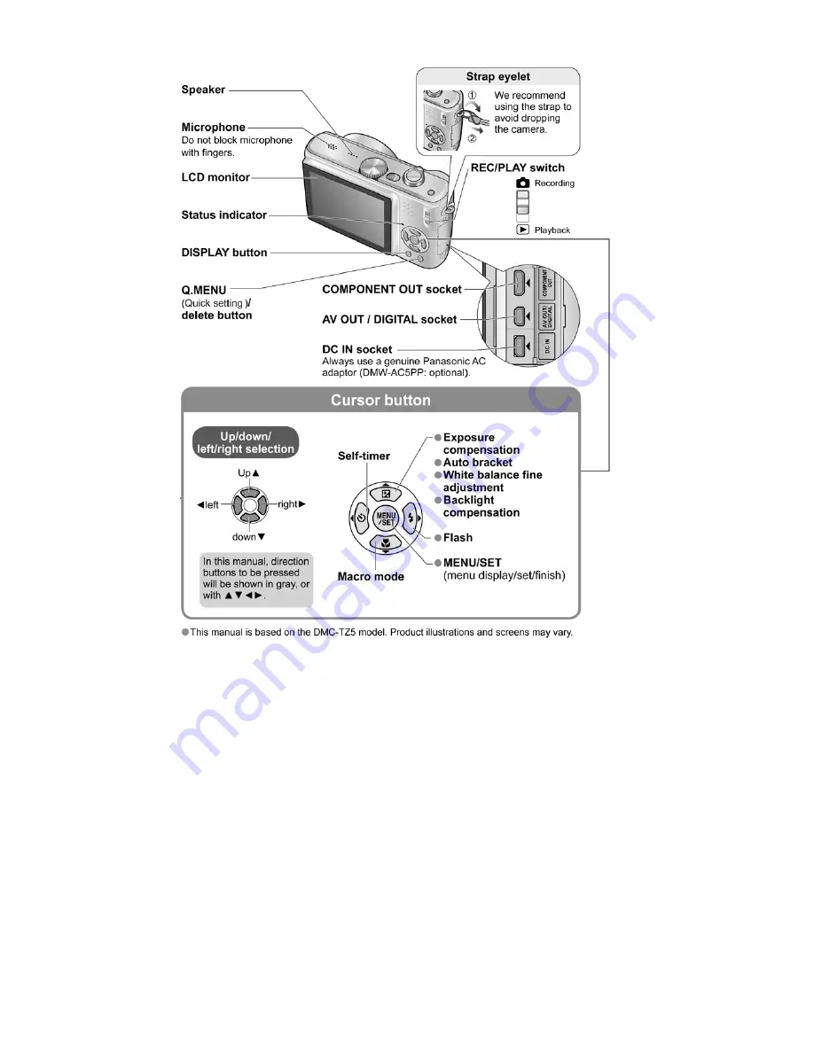 Panasonic Lumix DMC-TZ15GC Скачать руководство пользователя страница 16