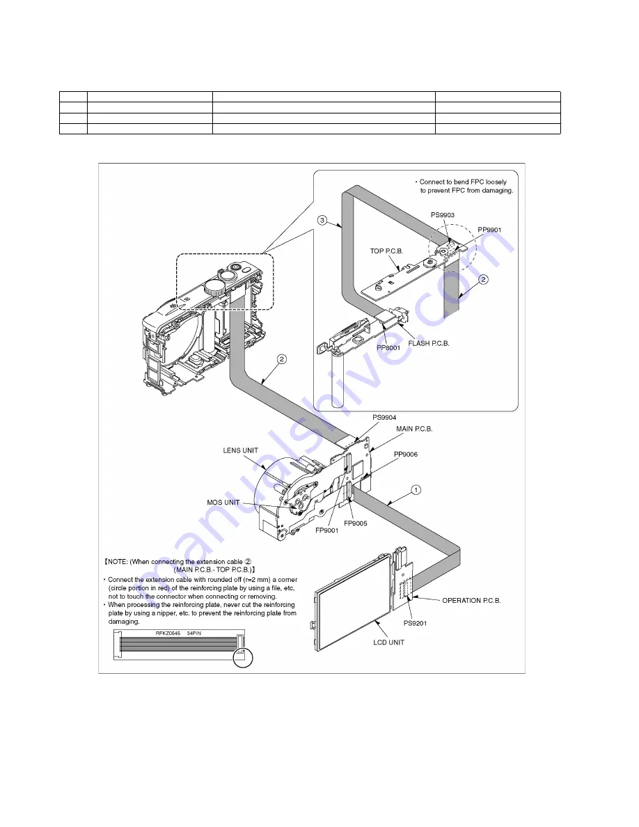 Panasonic Lumix DMC-TZ35EB Service Manual Download Page 20