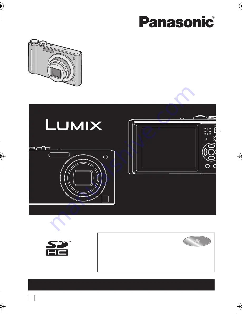 Panasonic Lumix DMC-ZR1 Basic Operating Instructions Manual Download Page 1