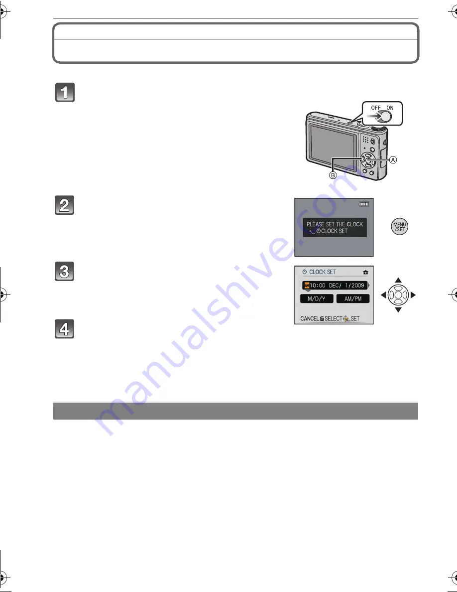 Panasonic Lumix DMC-ZR1 Basic Operating Instructions Manual Download Page 14