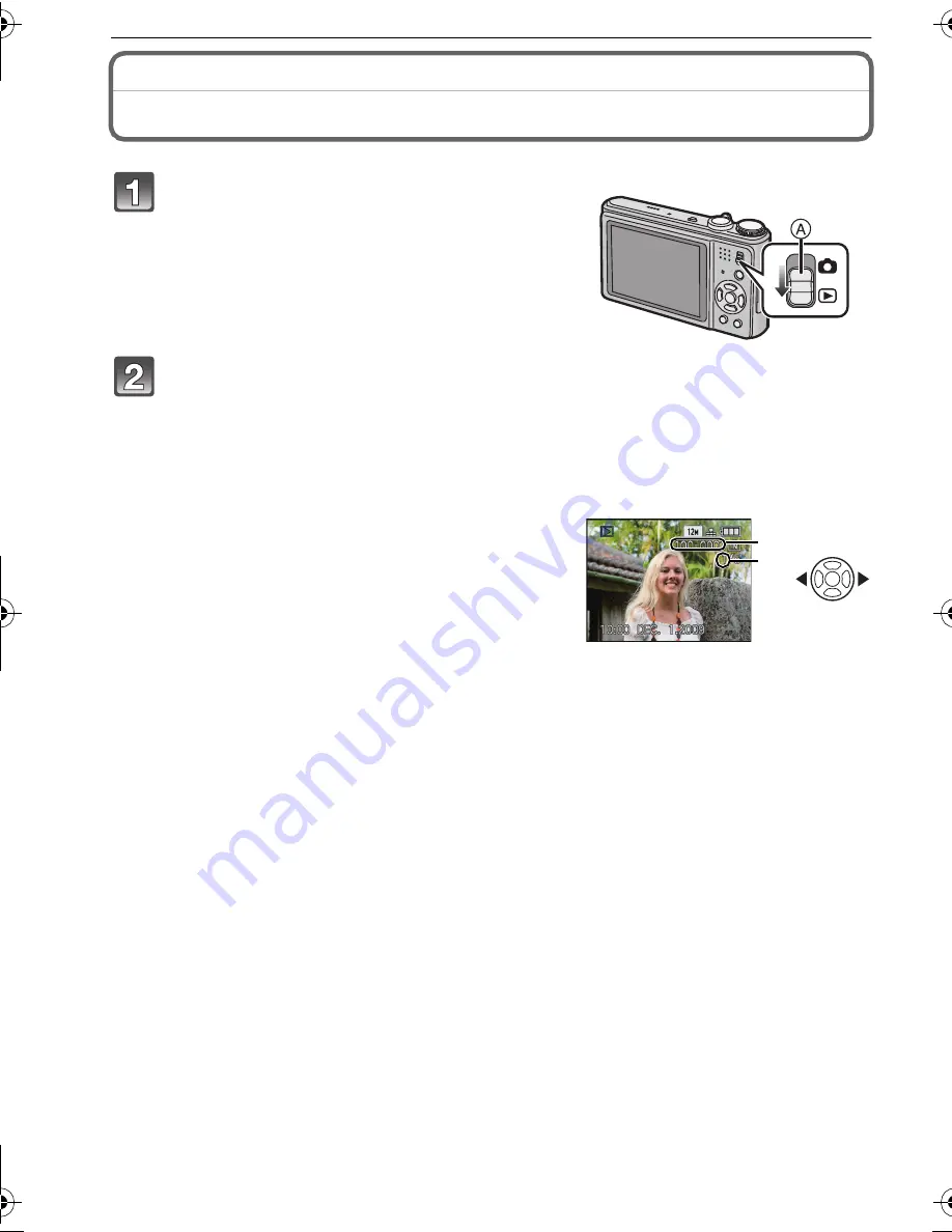 Panasonic Lumix DMC-ZR1 Basic Operating Instructions Manual Download Page 22