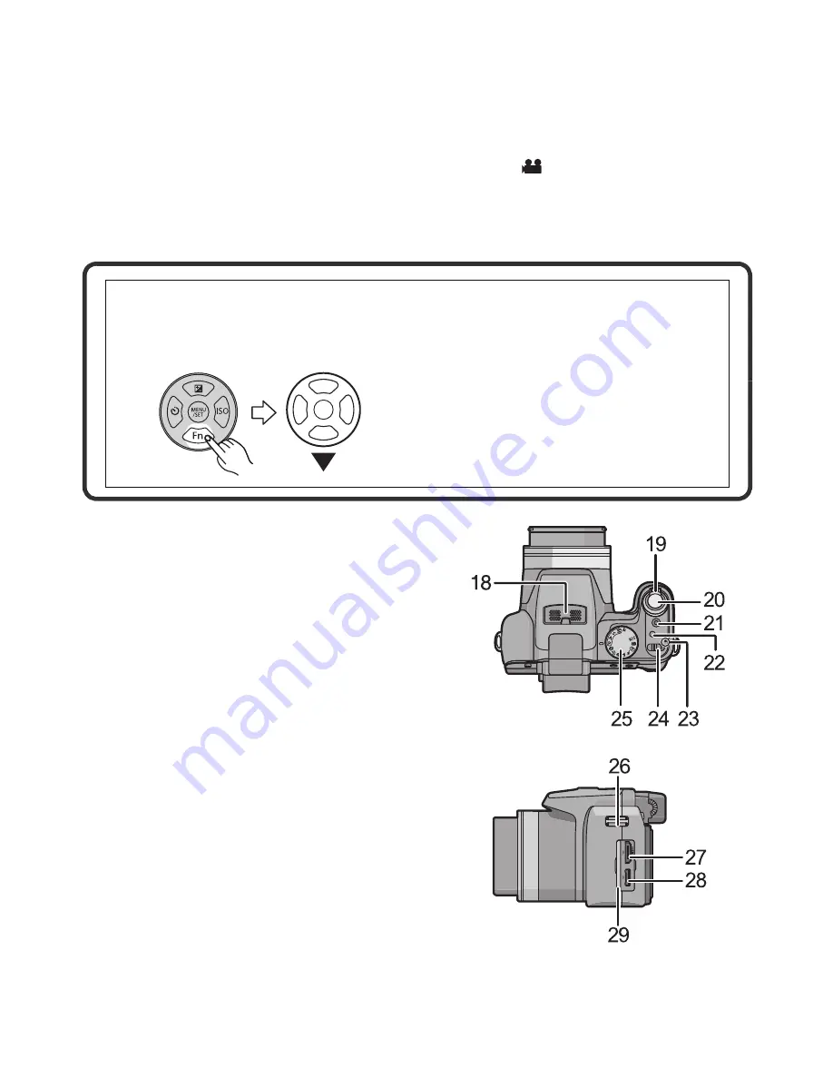 Panasonic LumixDMC-FZ45 Operating Instructions Manual Download Page 9