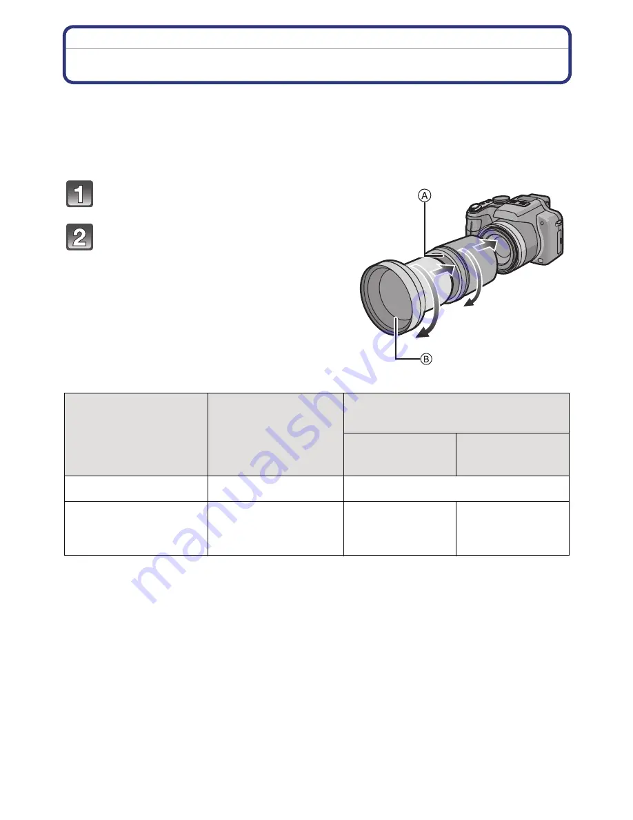 Panasonic LumixDMC-FZ45 Operating Instructions Manual Download Page 190