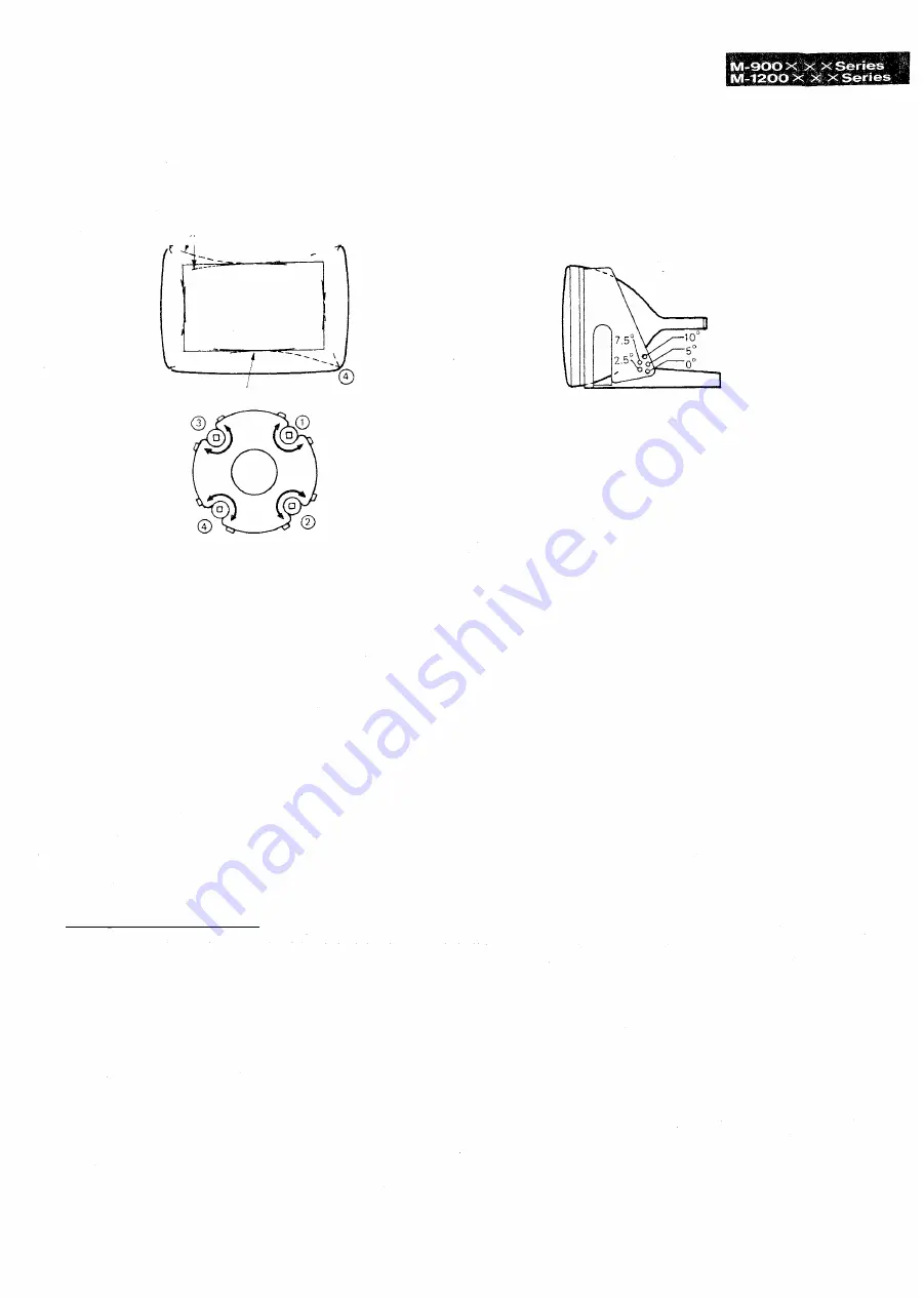 Panasonic M-1200 Series Service Manual Download Page 17