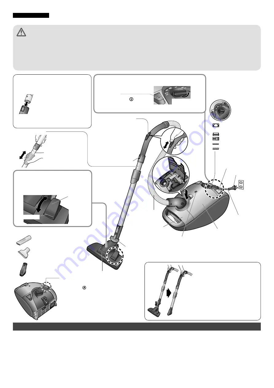 Panasonic MC-CG882 Скачать руководство пользователя страница 8