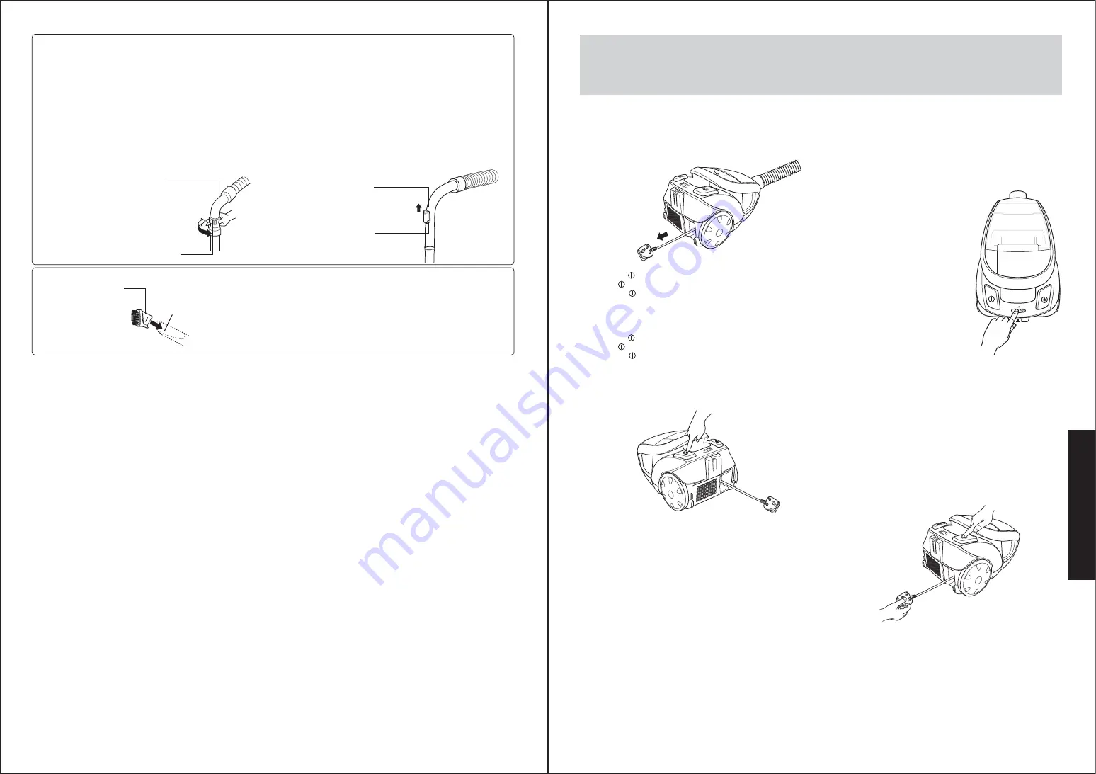 Panasonic MC-CL431 Operating Instructions Manual Download Page 6