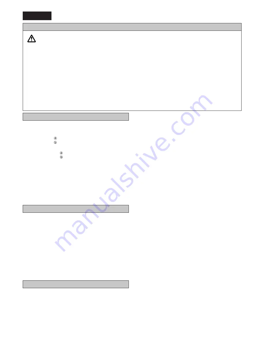 Panasonic MC-CL671 Operating Instructions Manual Download Page 14