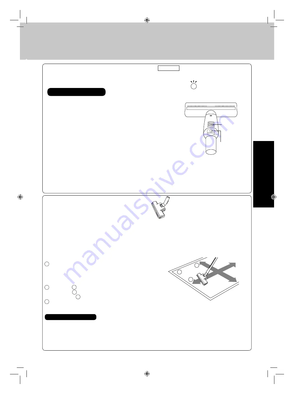 Panasonic MC-CL787 Operating Instructions Manual Download Page 7