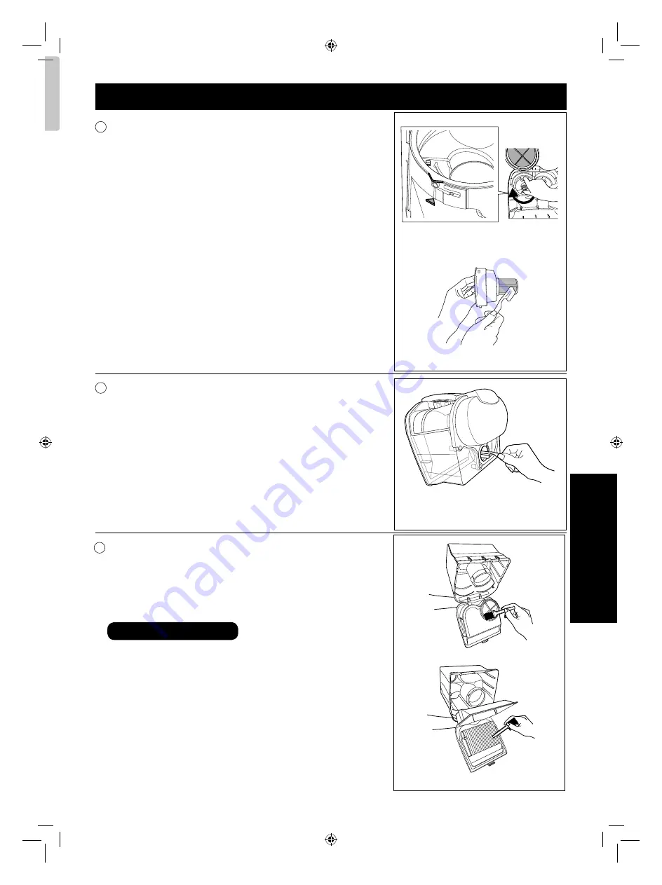 Panasonic MC-CL787 Operating Instructions Manual Download Page 15