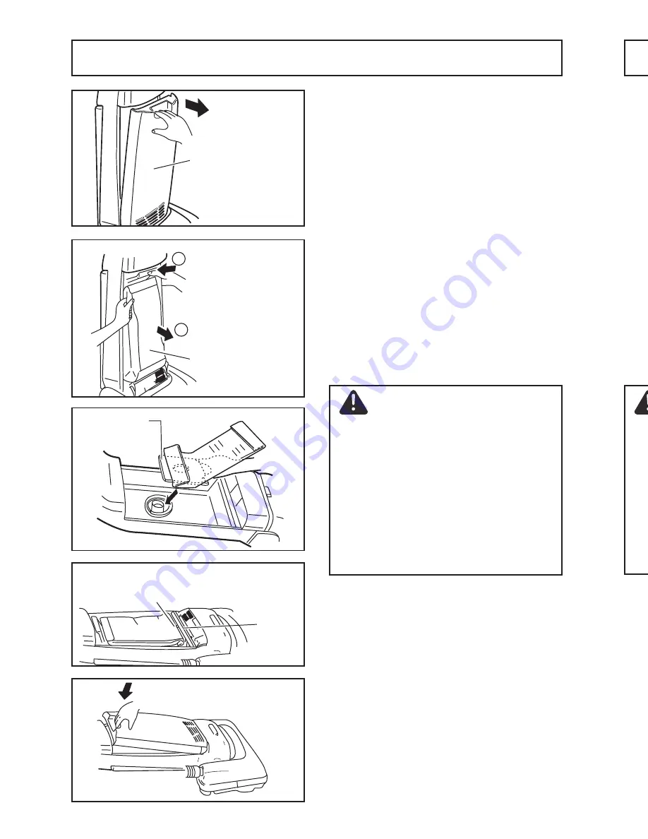 Panasonic MC-UG413 Operating Instructions Manual Download Page 28