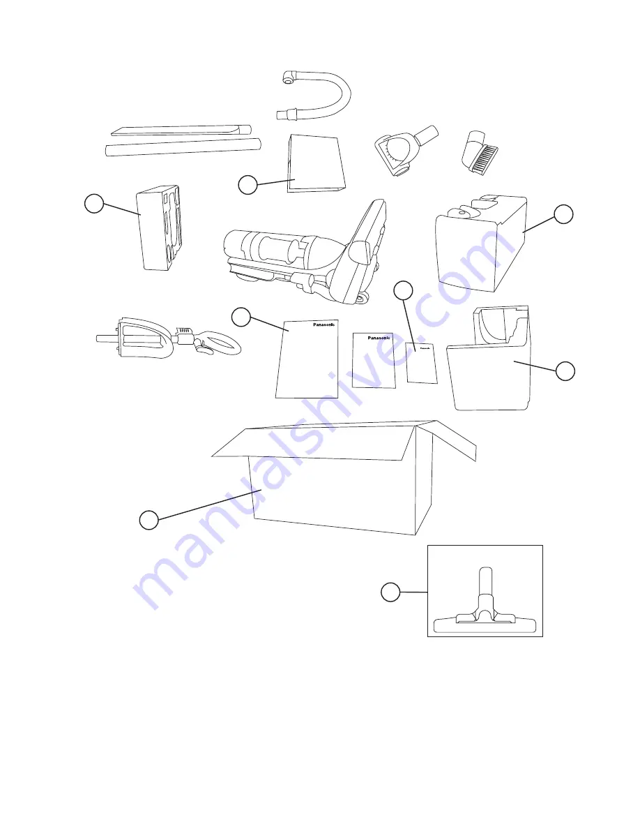 Panasonic mc-ul592 Service Manual Download Page 13