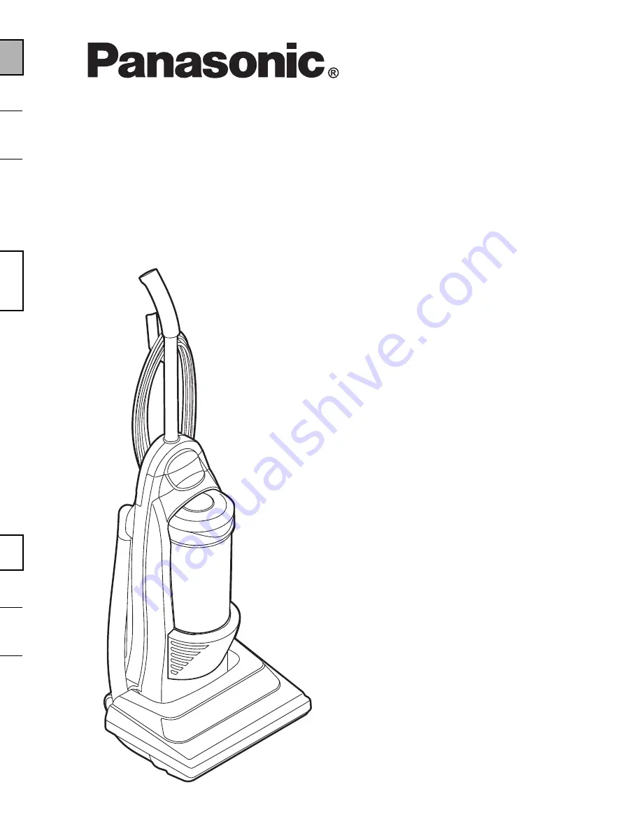 Panasonic MC-V414 Operating Manual Download Page 1