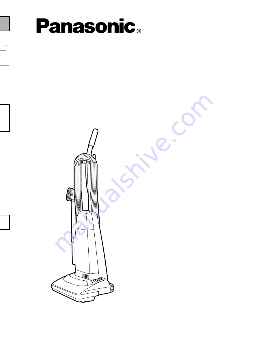 Panasonic MC-V5004 Operating Instructions Manual Download Page 1